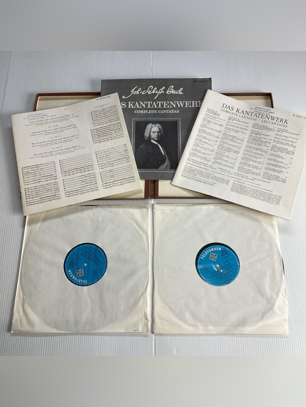 J.S. Bach Das Kantatenwerk Complete Cantatas Vol 6 - 10 Box Sets 10 LP w Books - Picture 11 of 12